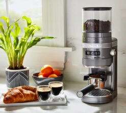 Moulin à Café KITCHENAID Artisan 5KCG8433EMS Gris étain -Vente De Café kitchenaid moulin gris 5