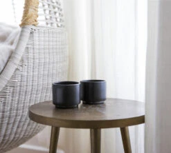 Tasse à Cappuccino - Monty Milk Art Noir Mat 19 Cl - FELLOW -Vente De Café lifestyle5