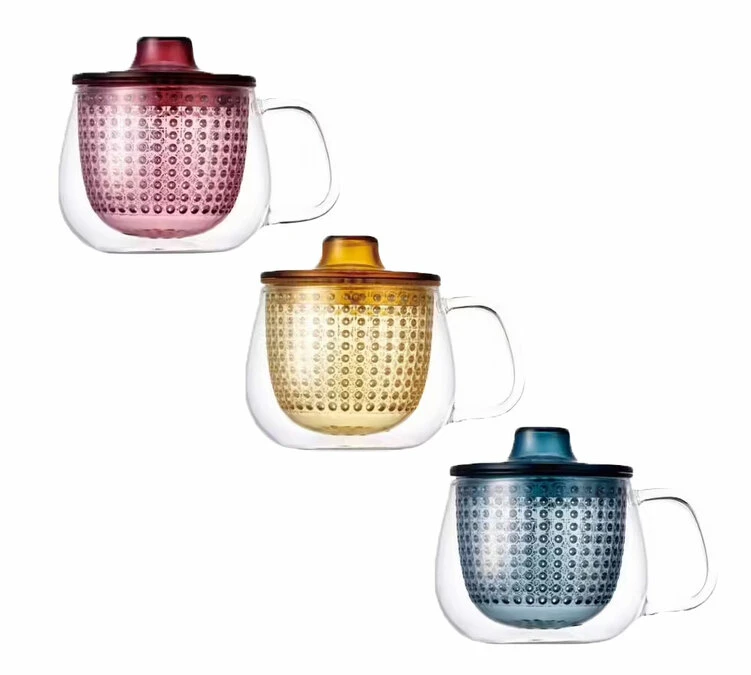 Lot De 3 Mugs Unimug + Infuseur à Thé Rouge/jaune/bleu- 35cl - KINTO 1 Lot De 3 Mugs Unimug + Infuseur à Thé Rouge/jaune/bleu- 35cl - KINTO
