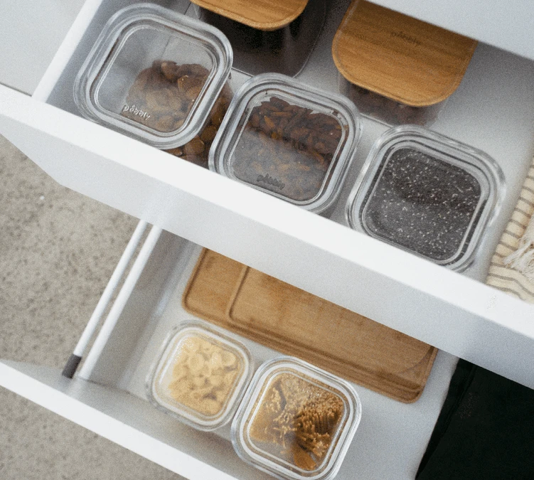 Boîte De Conservation Carrée En Verre 1.4L - PEBBLY 2 Boîte De Conservation Carrée En Verre 1.4L - PEBBLY – Image 2