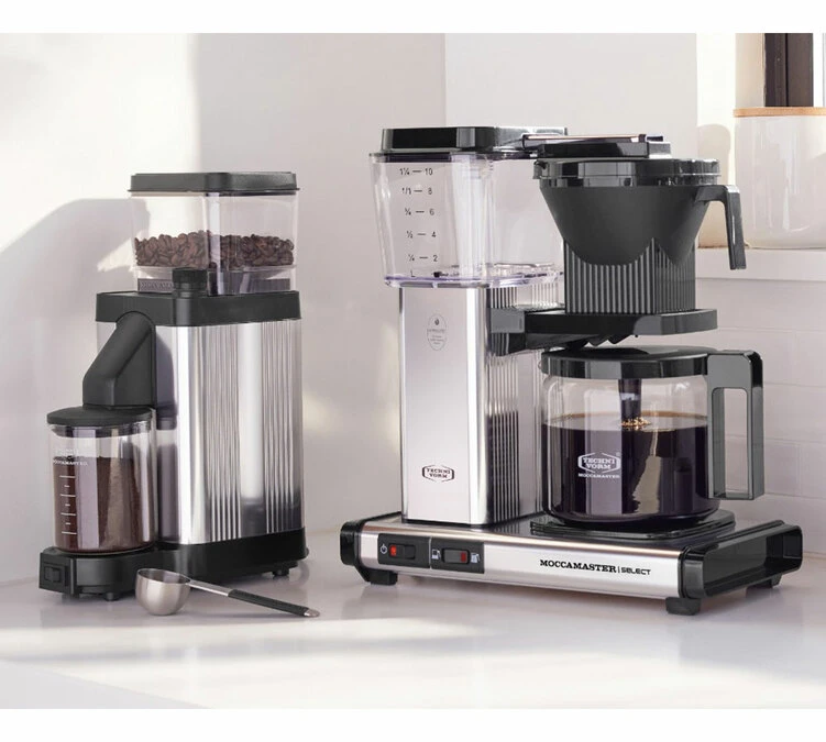 Moulin à Café MOCCAMASTER KM5 - Aluminium Poli 6 Moulin à Café MOCCAMASTER KM5 - Aluminium Poli – Image 6