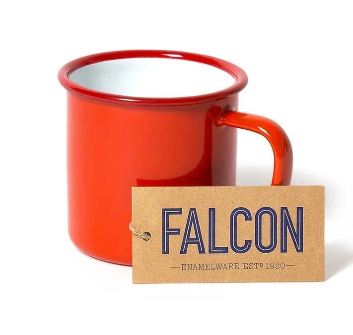 Mugs - FALCON - Rouge Pillarbox 35 Cl 2 Mugs - FALCON - Rouge Pillarbox 35 Cl – Image 2