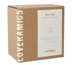 Mug Avec Infuseur Et Couvercle 300ml Teal - LOVERAMICS -Vente De Café mugemballage 2