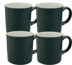 Mug AOC - Retro Bleu Canard - 4x 250 Ml