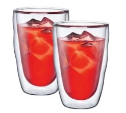 Verres Double Paroi BODUM - Pilatus 8cl Et 35cl -Vente De Café pilatus35cl 1