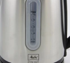 Bouilloire Melitta Prime Aqua Noir Inox 1.7L -Vente De Café primeaqua 17l fen
