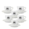 6 X Tasses Expresso + Sous-tasses - Rocket Espresso