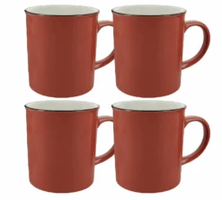 Mug AOC - Retro Rouge - 4x 250 Ml
