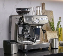 Machine Expresso SAGE Barista Express Impress SES876BSS4EEU1 Inox -Vente De Café sage barista impress inox 6