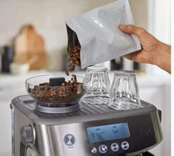 Machine Expresso SAGE Barista Pro SES878BSS4EEU1 Inox Brossé -Vente De Café sage barista pro inox 4