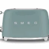 Grille-pain SMEG Vert émeraude Mat TSF01EGMEU 2 Tranches
