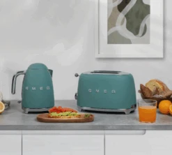 Grille-pain SMEG Vert émeraude Mat TSF01EGMEU 2 Tranches -Vente De Café smeg4