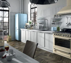 Grille-pain TSF02PBEU 4 Tranches Bleu Azur - SMEG 14 Grille-pain TSF02PBEU 4 Tranches Bleu Azur - SMEG -Vente De Café smeg bleu azur cuisine 1