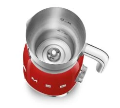 Chocolatière MFF01RDEU SMEG - Rouge -Vente De Café smeg chocolatiere rouge4