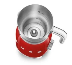 Chocolatière MFF01RDEU SMEG - Rouge -Vente De Café smeg chocolatiere rouge5