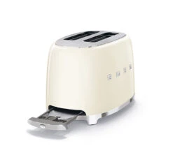 Grille-pain TSF01CREU 2 Tranches Crème - SMEG 17 Grille-pain TSF01CREU 2 Tranches Crème - SMEG -Vente De Café smeg creme grille pain 1