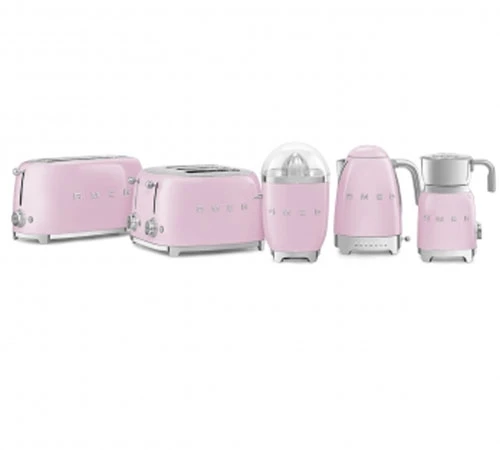 Grille-pain Smeg TSF02PKEU 4 Tranches - Rose 2 Grille-pain Smeg TSF02PKEU 4 Tranches - Rose – Image 2