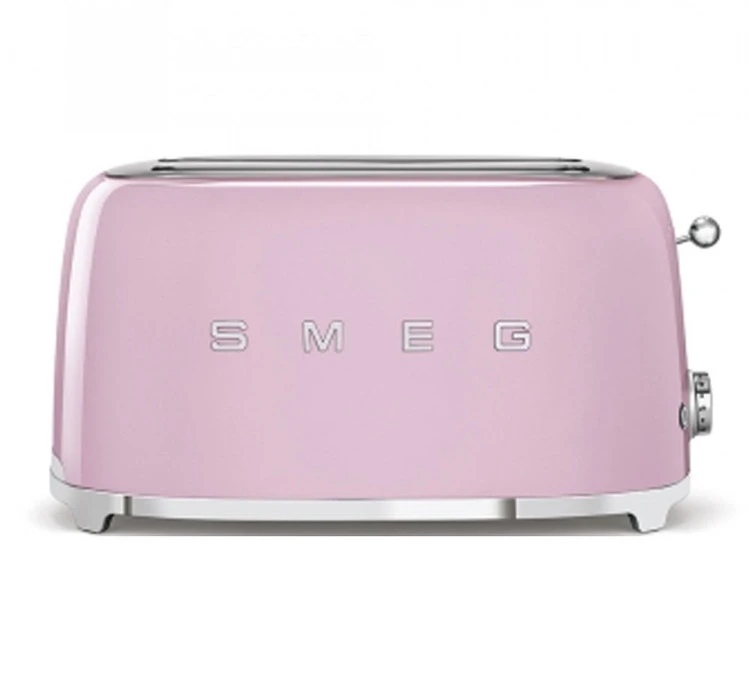 Grille-pain Smeg TSF02PKEU 4 Tranches - Rose 1 Grille-pain Smeg TSF02PKEU 4 Tranches - Rose