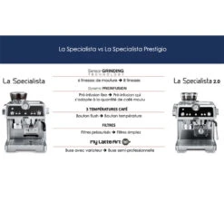 Machine Expresso Avec Broyeur DELONGHI La Specialista 2.0 Prestigio EC 9355.M -Vente De Café specialista comparatif 1