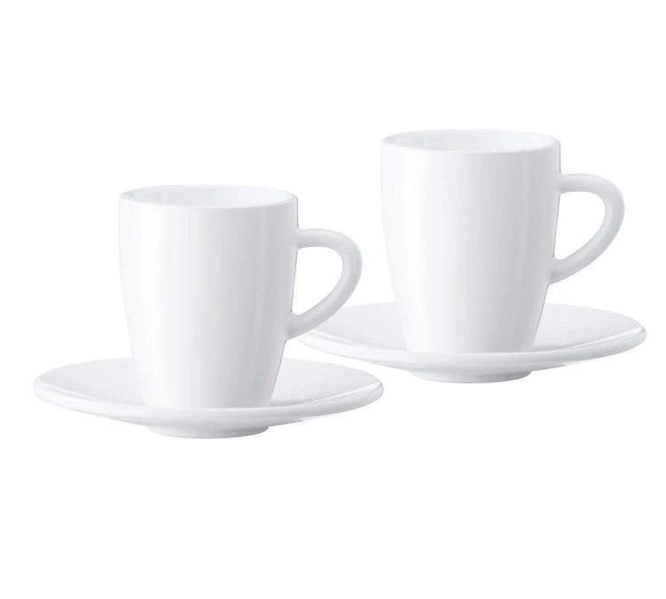 Tasses - JURA - Tasses + Sous Tasses Espresso 8cl X2 1 Tasses - JURA - Tasses + Sous Tasses Espresso 8cl X2
