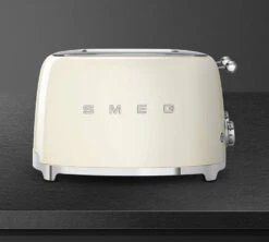 Grille-pain TSF03CREU 4 Tranches Crème - SMEG -Vente De Café toast4creme