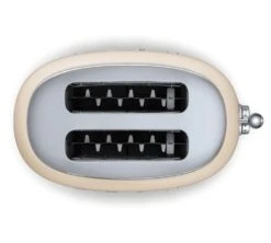 Grille-pain TSF01CREU 2 Tranches Crème - SMEG 15 Grille-pain TSF01CREU 2 Tranches Crème - SMEG -Vente De Café toast 2fentes creme