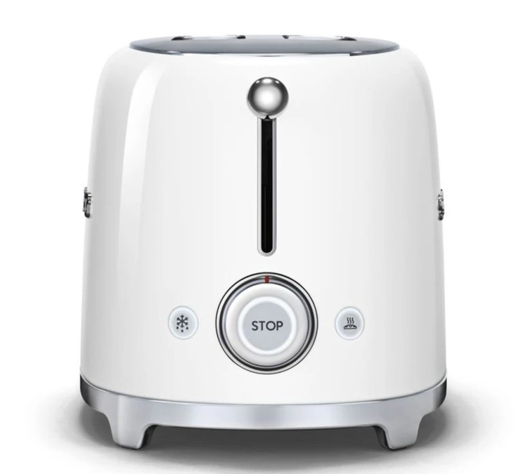 Grille-pain TSF01WHEU 2 Tranches Blanc - SMEG 3 Grille-pain TSF01WHEU 2 Tranches Blanc - SMEG – Image 3