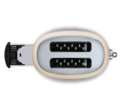 Grille-pain TSF01CREU 2 Tranches Crème - SMEG 14 Grille-pain TSF01CREU 2 Tranches Crème - SMEG -Vente De Café toast dessus creme