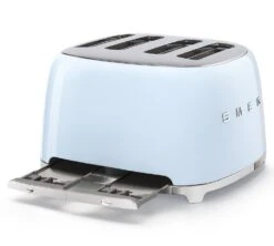 Grille-pain Smeg TSF03PBEU 4 Tranches Bleu Azur -Vente De Café toaster4tr blaz