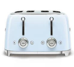 Grille-pain Smeg TSF03PBEU 4 Tranches Bleu Azur -Vente De Café toaster4tr blazur