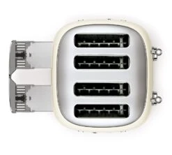 Grille-pain TSF03CREU 4 Tranches Crème - SMEG -Vente De Café toaster4tr crehaut