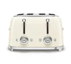 Grille-pain TSF03CREU 4 Tranches Crème - SMEG -Vente De Café toaster4tr crem