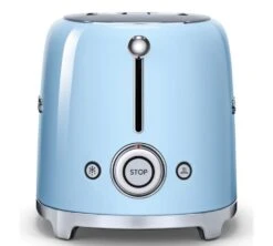 Grille-pain TSF01PBEU 2 Tranches Bleu Azur - SMEG -Vente De Café toaster azur cote