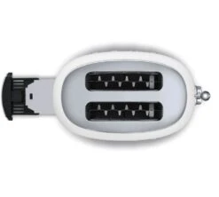 Grille-pain TSF01WHEU 2 Tranches Blanc - SMEG 7 Grille-pain TSF01WHEU 2 Tranches Blanc - SMEG -Vente De Café toaster blc fente