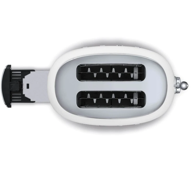 Grille-pain TSF01WHEU 2 Tranches Blanc - SMEG 4 Grille-pain TSF01WHEU 2 Tranches Blanc - SMEG – Image 4