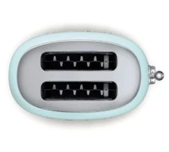 Grille-pain TSF01PGEU 2 Tranches Vert D'eau - SMEG -Vente De Café toaster verredeau 2fentes