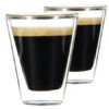 2 Verres Double Paroi Caffeino 8.5 Cl - Bormioli Rocco